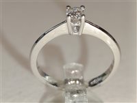 Anello Vidali Gioielli Donna in Oro bianco Diamante 0.20 Ct ANOR-69-34 - ANOR-69-34